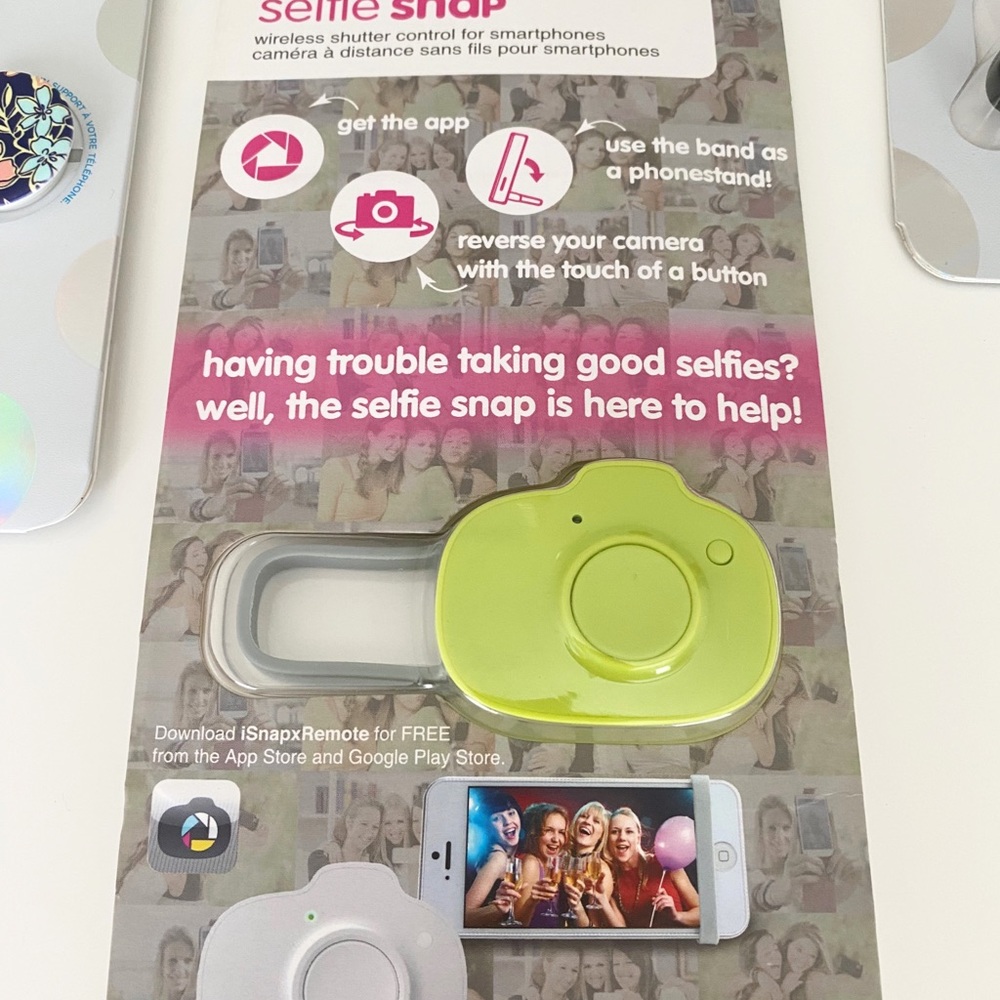Popsocket bundle with Selfie Snap - Picture 5 of 6